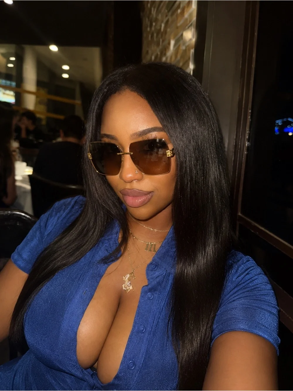 Shield Sunglasses - Pink Lens